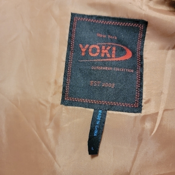 NEW York Yoki Lrg Outerwear Coll. Faux Fur Vest Runway T18 - Picture 6 of 8